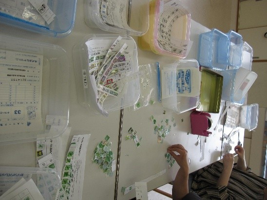 ベルマークプロジェクト 第1回ベルマーク集計実施