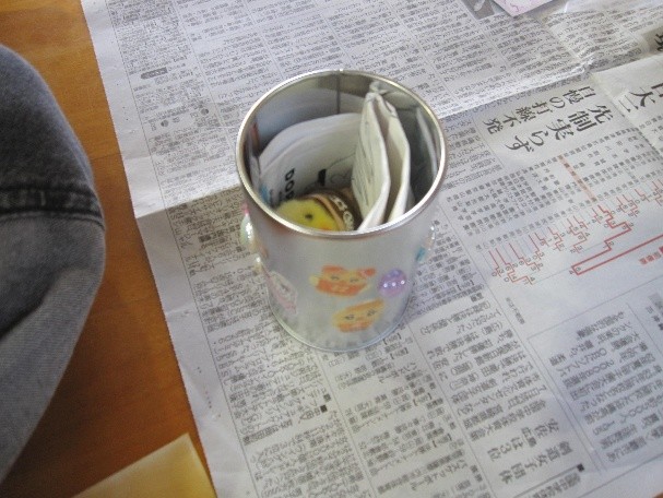 ４年部　タイムカプセル作り